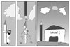Cartoon: Schulen statt Minarette (small) by Ex-Muslim-at tagged schule moschee minarett islamist