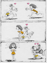 Cartoon: Tarzan und Jane (small) by Ridha Ridha tagged one,of,my,old,cartoons,tarzan,und,jane,by,ridha