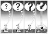 Cartoon: Who? How? Why? (small) by Ridha Ridha tagged who how why cartoon by ridha from satiric book bubbles which was published 1990 in germany