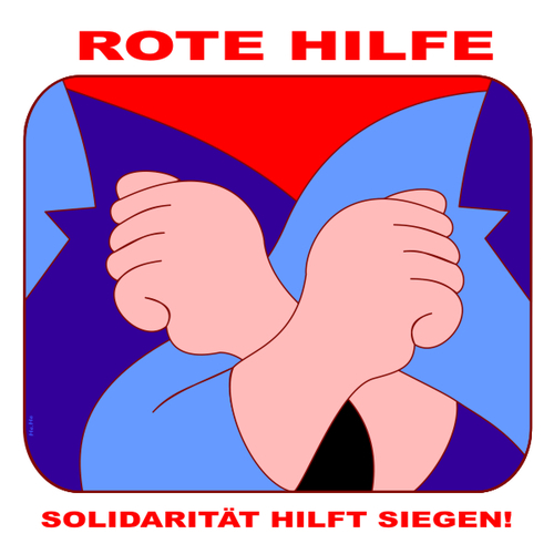 Cartoon: Rote Hilfe (medium) by symbolfuzzy tagged hilfe,rote,sozialismus,kommunismus,logos,logo,symbole,symbolfuzzy