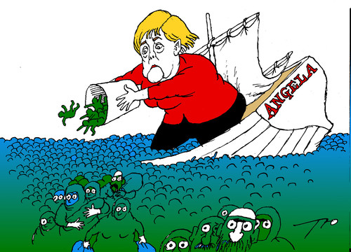 Cartoon: Flood (medium) by tunin-s tagged flood