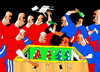 Cartoon: Table soccer (small) by tunin-s tagged soccer