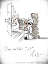 Cartoon: Erster Mai (small) by Carlo Büchner tagged erster,mai,2015,pizza,streich,streiche,italiener,bestellung,bestellt,treppe,tür,door,ray,carlo,büchner,arts,cartoon,satire,gag,prank