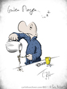 Cartoon: Guten Wochenstart (small) by Carlo Büchner tagged guten,morgen,montag,woche,start,arbeit,müde,wochenende,satire,cartoon,humor,gag,witz,2014,carlo,büchner,arts