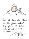 Cartoon: Happy Snow! (small) by Carlo Büchner tagged schnee,winter,jahreszeiten,kälte,deutschland,2013,carlo,büchner,arts