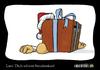 Cartoon: Lass Dich schwer beschenken! (small) by Carlo Büchner tagged advent,weihnachten,geschenk,schwer
