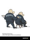 Cartoon: Segjuriti (small) by Carlo Büchner tagged security,türsteher,stärken,schwächen,dumm,intelligent