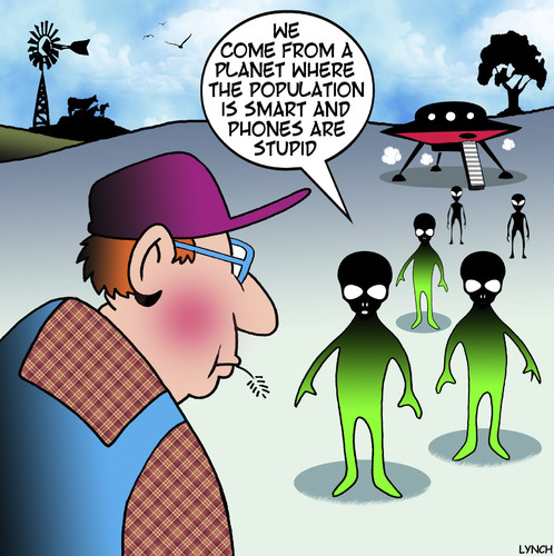 Aliens cartoon