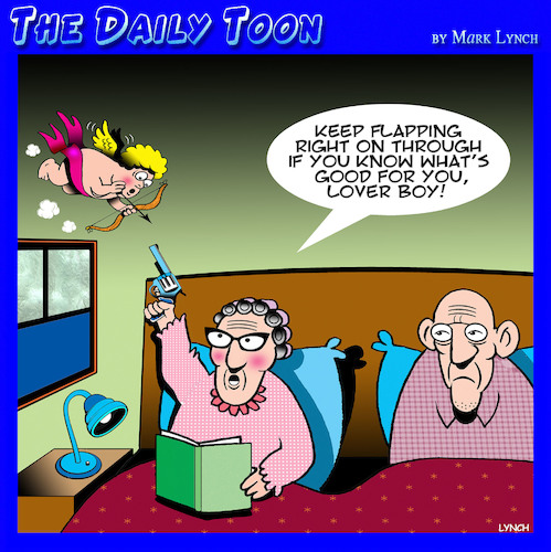 Cartoon: Cupid (medium) by toons tagged ageing,cupid,ageing,cupid,viagra