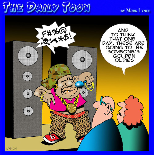 Cartoon: Golden Oldies (medium) by toons tagged rap,music,swearing,golden,oldies,pop,radio,street,performers,rappers,and,rap,music,swearing,golden,oldies,pop,radio,street,performers,rappers,and