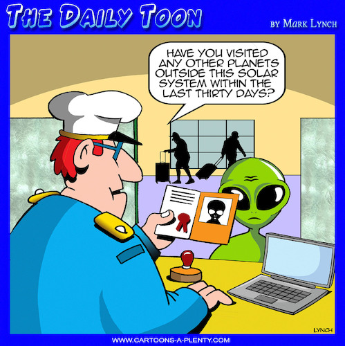 Cartoon: Illegal aliens (medium) by toons tagged immigration,aliens,alien,invasion,immigration,aliens,alien,invasion