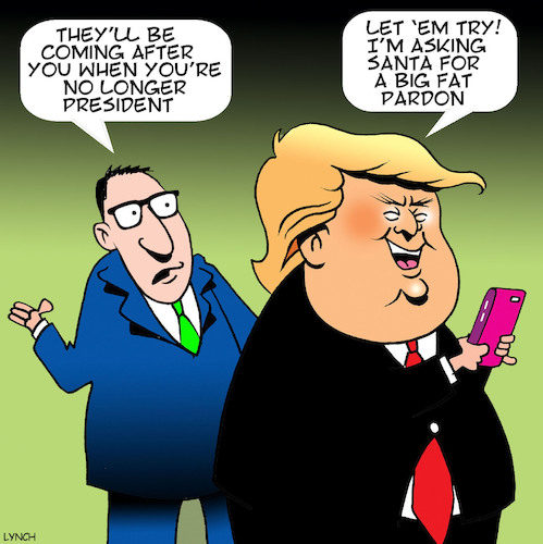 Cartoon: Last call (medium) by toons tagged trump,santa,trump,santa