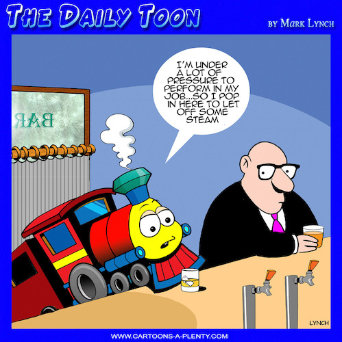 Cartoon: Little engine that could (medium) by toons tagged let,off,steam,little,red,engine,stress,work,let,off,steam,little,red,engine,stress,work