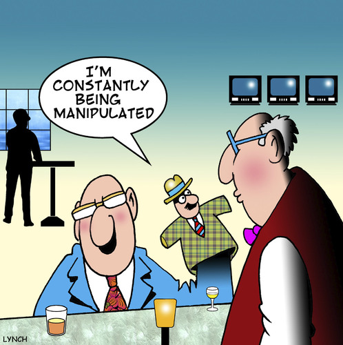 Cartoon: Manipulated (medium) by toons tagged hand,puppets,manipulation,bars,pubs