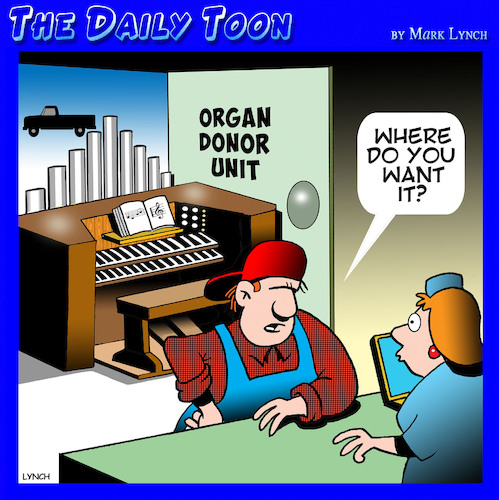 Cartoon: Organ donor (medium) by toons tagged organ,donations,organ,donations
