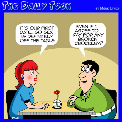 Cartoon: Sex on the first date (medium) by toons tagged first,date,first,date