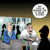 Cartoon: a true story (small) by toons tagged drinking,film,script,drunk,life,alcohol