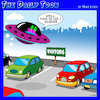Cartoon: Alien invasion (small) by toons tagged parking,aliens,visitor