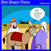 Cartoon: ASS (small) by toons tagged asses,donkeys,misunderstanding,beast,of,burden