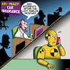 Cartoon: Car insurance (small) by toons tagged crash,test,dummies,insurance,accidents,call,centre