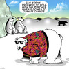 Cartoon: Climate change (small) by toons tagged polar,bears,climate,change,global,warming,hawaiian,shirts,roll,with,the,punches