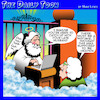 Cartoon: Heaven (small) by toons tagged widow,saint,peter,heaven