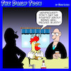 Cartoon: Henpecked (small) by toons tagged rooster,cock,henpecked