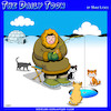 Cartoon: Ice fishing (small) by toons tagged cats,ice,fisherman,innuits,eskimos,fishing