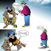 Cartoon: Illegal download (small) by toons tagged download,music,rip,busker,violin,player,hipster,itunes,begger,online,piracy