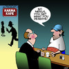 Cartoon: Karma Kafe (small) by toons tagged karma,cafe,deserved,menu,bad,food,waiter