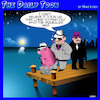 Cartoon: Mafia pig (small) by toons tagged squealer,pigs,gangsters,mafia,cement,shoes,hit