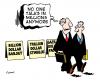 Cartoon: millions (small) by toons tagged stimulus,package,bailout,broke,recession,greed,economy,banks,printing,money