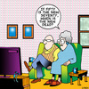 Cartoon: new dead (small) by toons tagged ageing,pensioner,old,people,death