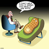 Cartoon: Nuts (small) by toons tagged peanuts,nuts,mental,illness