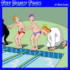 Cartoon: Olympic swimming (small) by toons tagged walks,on,water,jesus,swimming,meet,events