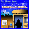 Cartoon: Omicron (small) by toons tagged omicron,christmas,three,wise,men,oh,come,all,ye,faithful