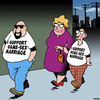 Cartoon: Same sex marriage (small) by toons tagged same,sex,marriage,henpecked,equality