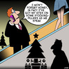 Cartoon: Stocking filler (small) by toons tagged christmas,shopping,stocking,fillers,long,legs,escalator,gifts,mini,skirt