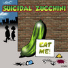 Cartoon: suicidal zucchini (small) by toons tagged suicide,zucchini,vegetable,depression,angst,mental,health,eating,food,greens