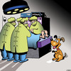 Cartoon: Table scraps (small) by toons tagged operating,theatre,hospitals,pets,food,scraps,dogs,dog,begging,doctors