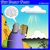 Cartoon: Ten commandments (small) by toons tagged moses,thou,shalt,not,negative,vibes