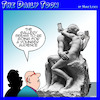 Cartoon: The Kiss (small) by toons tagged rodins,the,kiss,sculptures,art,galleries,selfies