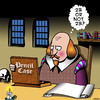 Cartoon: to be or not to be (small) by toons tagged shakespeare,to,be,or,not,playwrite,author,history,pencils