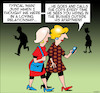Cartoon: Typical man (small) by toons tagged stalker,typical,male,me,ex,girlfriends,stalking