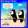 Cartoon: Vegetarians (small) by toons tagged vegans,vultures,you,are,what,eat