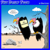 Cartoon: Vulture humor (small) by toons tagged vultures,vegetarians,vegans,carions,meat,eaters,birds