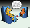 Cartoon: Watchdog (small) by toons tagged dogs,watchdog,guard,dog,watches,animals,timepiece,clock
