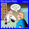 Cartoon: Wine pairing (small) by toons tagged divorce,papers,paired,wine,divorcee