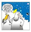 Cartoon: work from home (small) by toons tagged work,from,home,god,heaven,religion,angels,the,universe