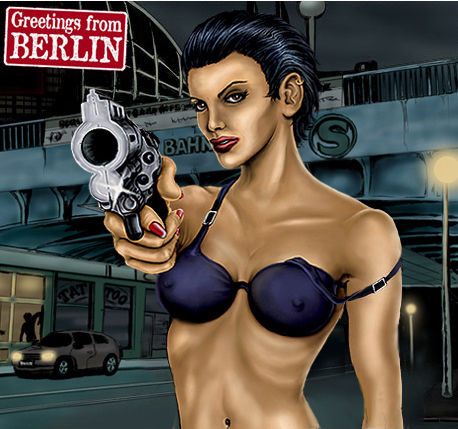 Cartoon: Berlin Postcard (medium) by toonsucker tagged berlin,city,culture,life,media,fun,